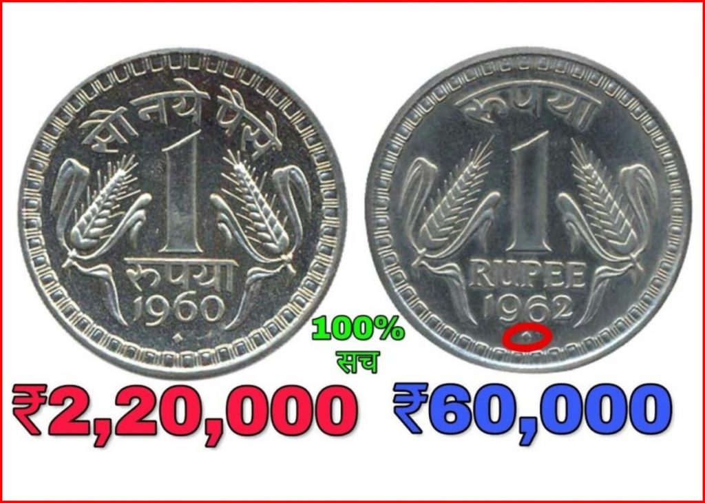 miracle one rupee coin